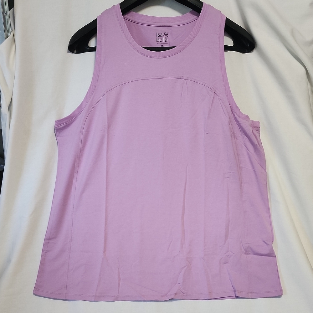 Isa Bella Women's Purple Tank Top